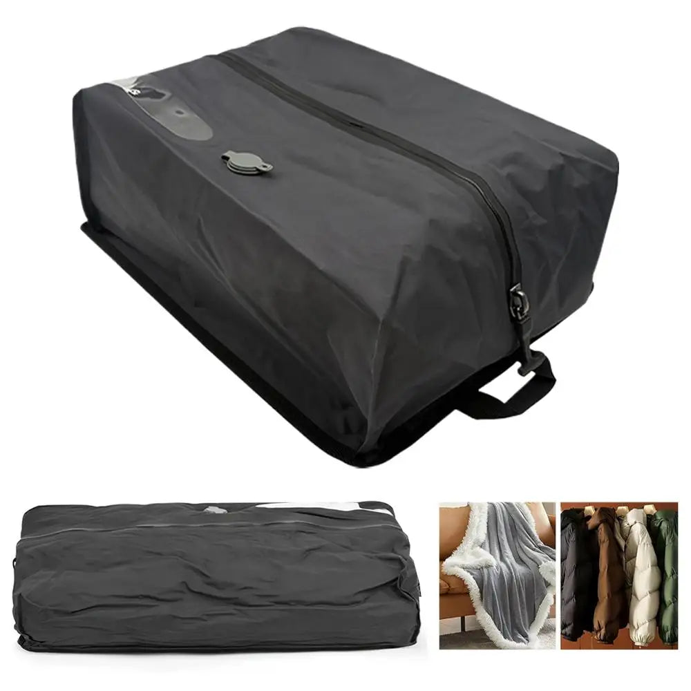 Travel Space Saver Storage Bag Vacuum Bag Compression Bag Reusable Vacuum Seal Bags with Hand Pump Travel Bags