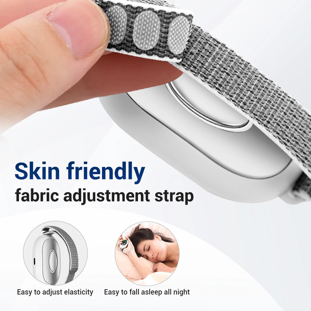 Finokrea Microcurrent Sleep Aid Device EMS Insomnia Stress Anxiety Relief Palm Pulse Massager